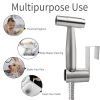 Wholesale Handheld Bidet Sprayer for Toilet Stainless Steel Toilet bidet bathroom Sprayer Female Wash Sprayer