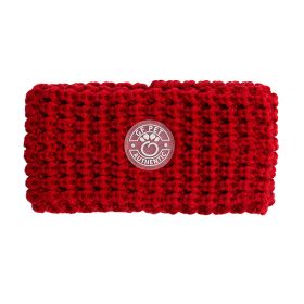 GF Pet Chalet Tube Scarf (Color: Red, size: M)