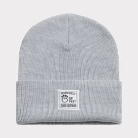 GF PET Human Logo Beanie (Color: Grey Mix, size: O/S)