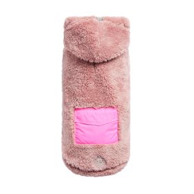 GF Pet Cozy Hoodie (Color: Pink, size: XS)