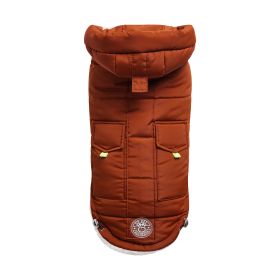 GF Pet Super Puff Parka (Color: Hazel, size: 2XS)