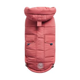 GF Pet Super Puff Parka (Color: Pink, size: XS)