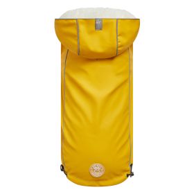 GF Pet Insulated Raincoat (Color: Yellow, size: 2XS)