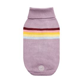 GF Pet Retro Sweater (Color: Lavender, size: 3XS)