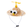 Pet Straw Hat Funny Cap for Birthday for Small Pets/Puppy/Cat