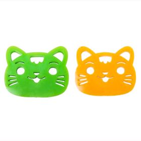 Reusable Pet Hair Remover Laundry Washing Balls Dog Cat Hair Remover Filtering Sticky Household Washing Machine Cleaning Tools (Color: Cat 2 Pcs)