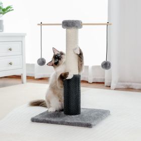 Indoor Small Cat Tree with Pad Fully Wrapped Scratching Posts (Color: As Pic Show)