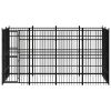 Outdoor Dog Kennel Steel 79.3 ftÂ²