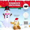 Christmas Decorations And Party Christmas Decor Inflatable W/ LED Lights