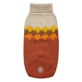 GF Pet Fireside Sweater (Color: Chili, size: S)